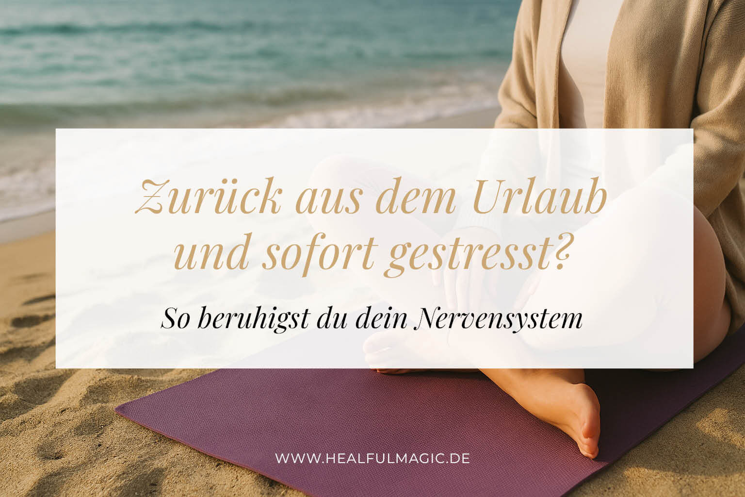 Stress nach dem Urlaub