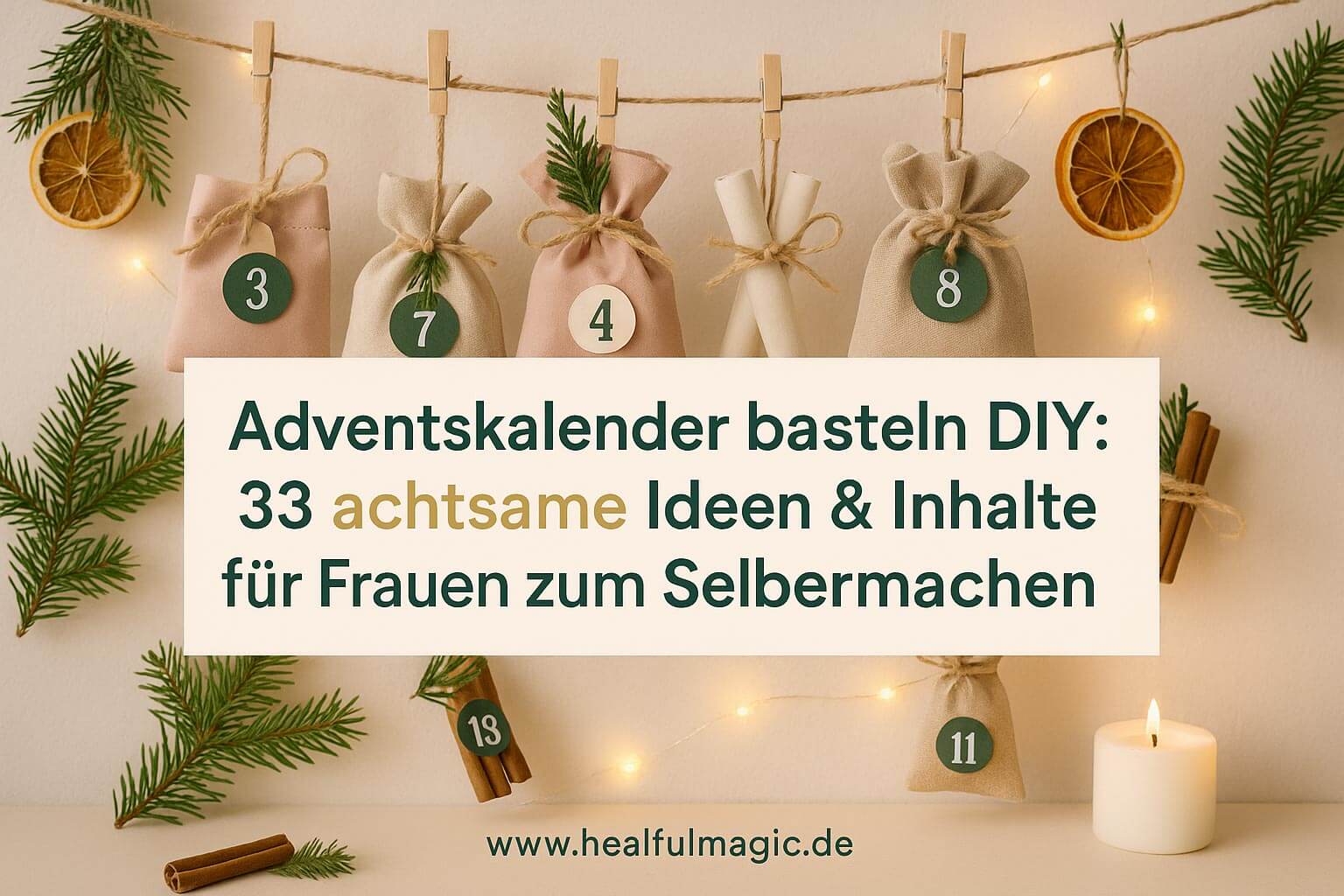 Adventskalender selbstmachen DIY Adventskalender selbstmachen DIY