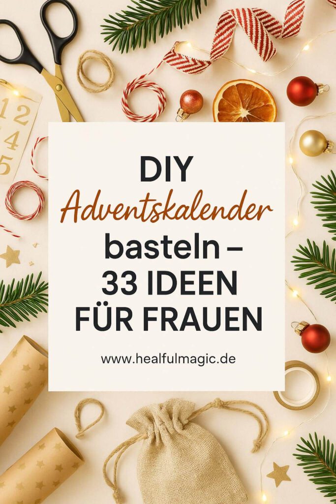 33 Ideen für deinen DIY Adventskalender