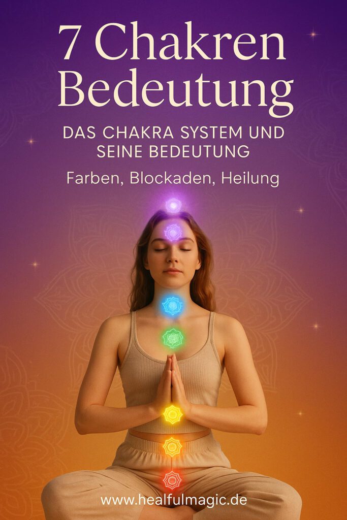 7 Chakren Bedeutung – Farben, Wirkung & Heilung erklärt