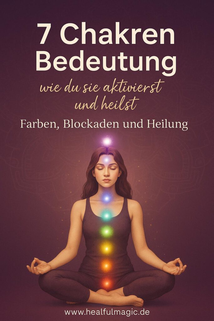 7 Chakren Bedeutung – Farben, Wirkung & Heilung erklärt
