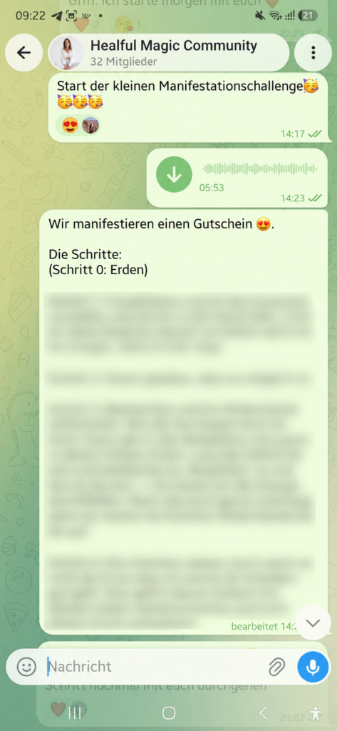 Manifestieren Anleitung: Regenbogen & Gutschein Schritt für Schritt